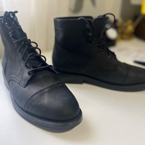 Men’s Black Thursday boots. New. 9.